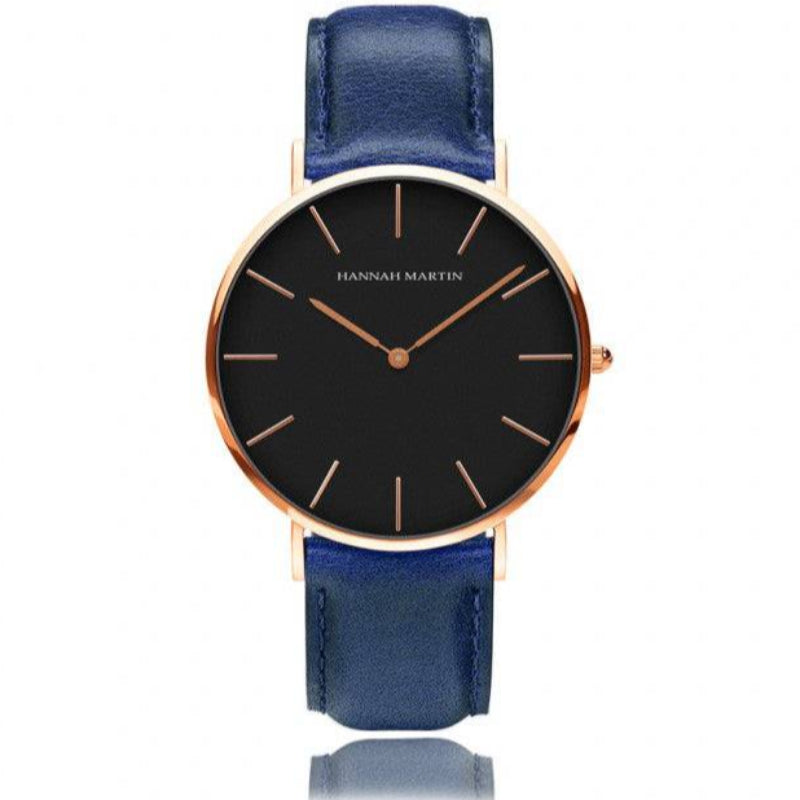 Reloj Hannah Martin Sapphire Black elegante para hombre en Perú