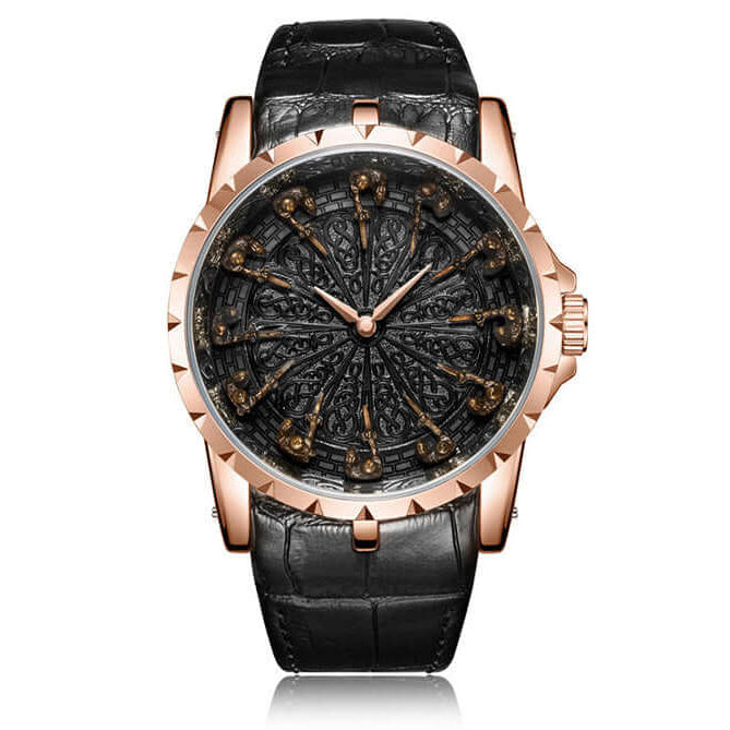Reloj Onola 3809 KING Oro Rosa elegante para hombre - Jherr Perú