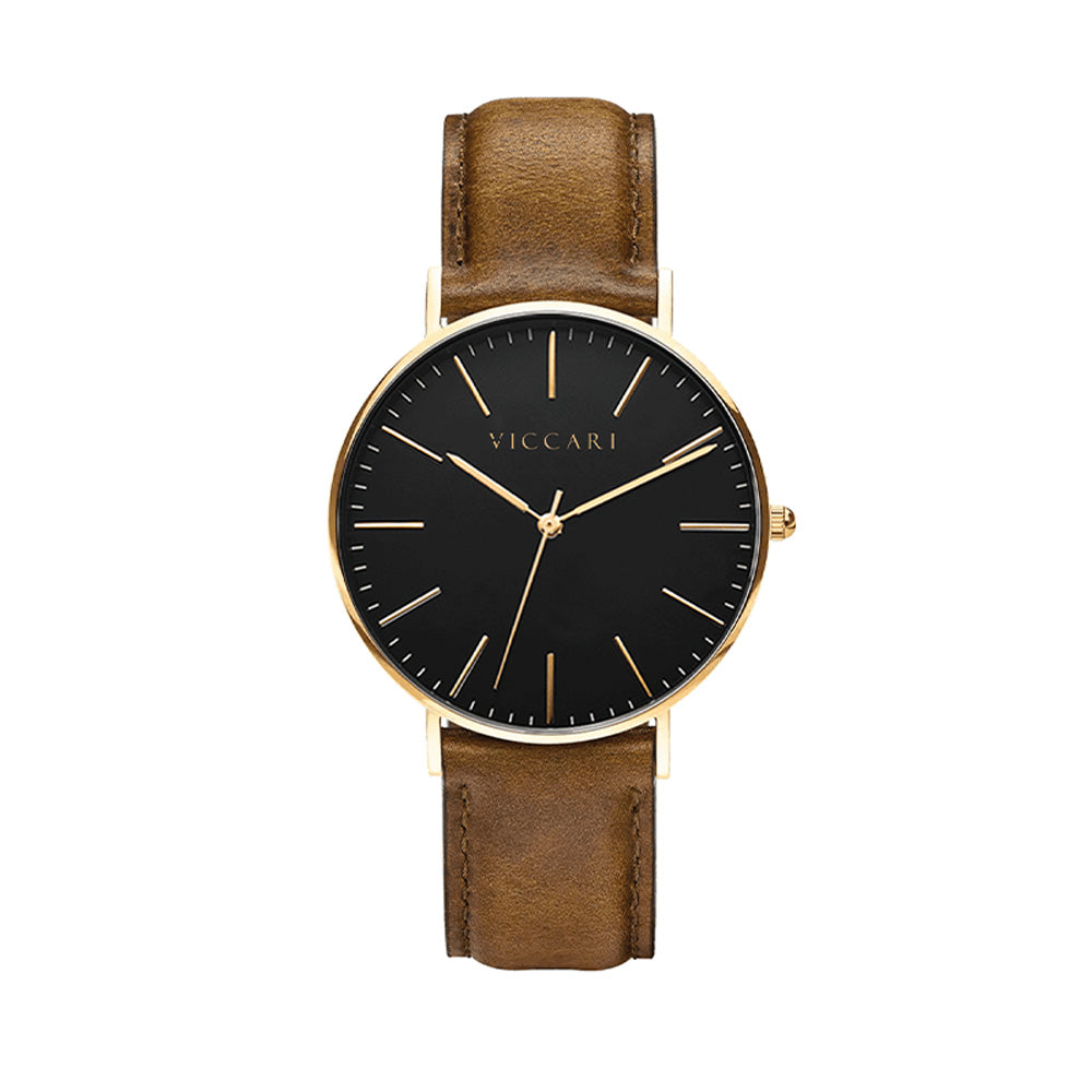 Reloj Viccari Vibrant - Cuero Legítimo - JHERR JEWELRY Perú