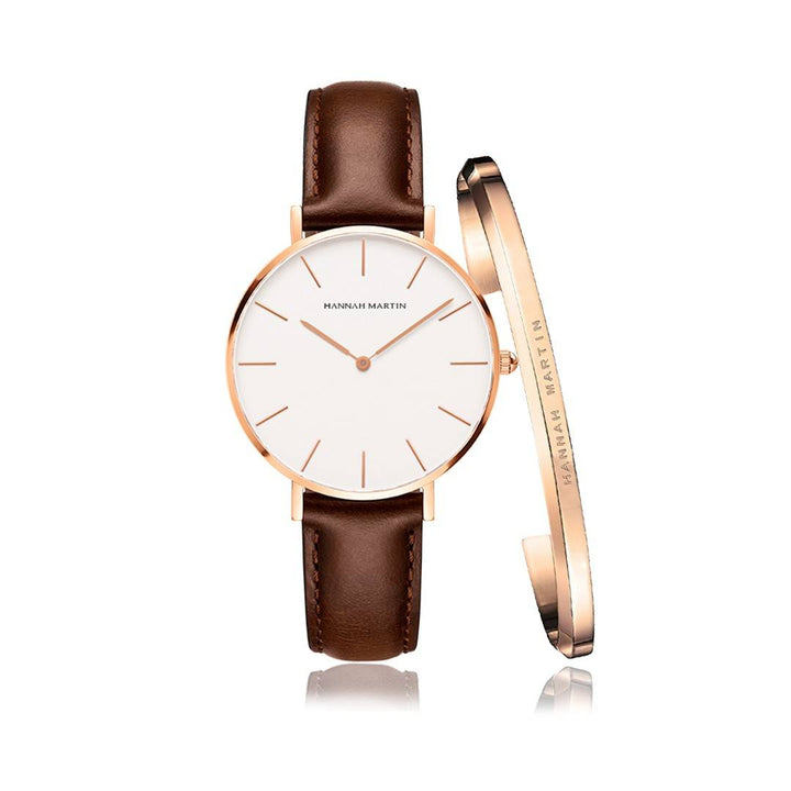 Reloj Bristol + Brazalete elegante para mujer en Perú