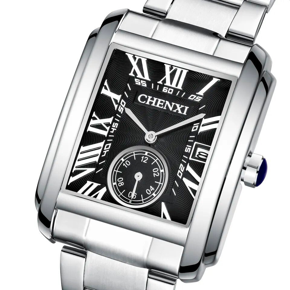 Reloj Chenxi Carti Black - Acero Inoxidable elegante en Perú