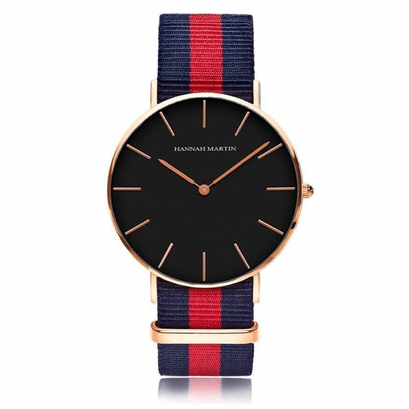 Reloj Hannah Martin Oxford Black elegante para hombre en Perú