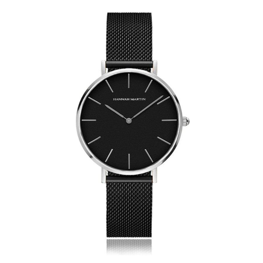 Reloj Hannah Martin Silver Petite elegante para mujer en Perú