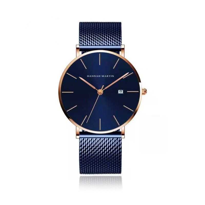 Relojes de Pareja Hannah Martin Champagne elegante oro rosa en Perú