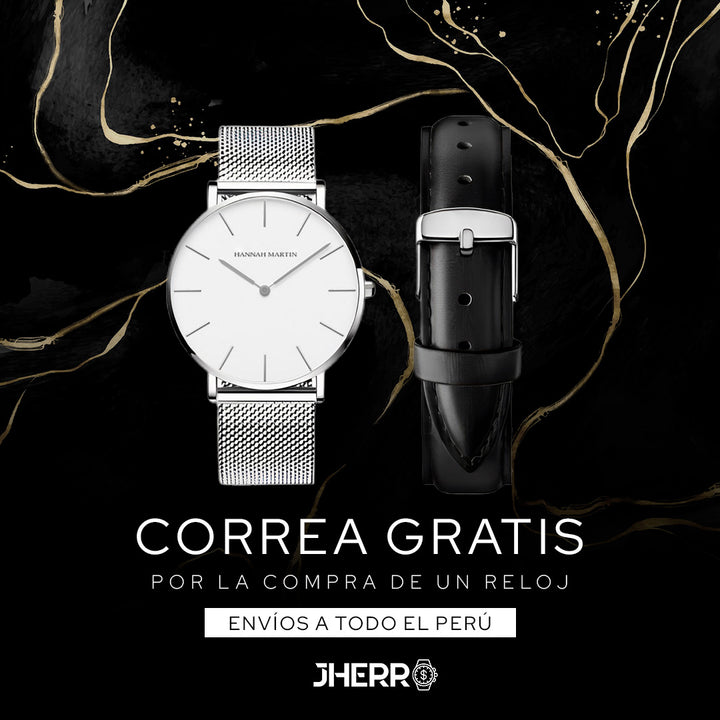 Reloj Hannah Martin Sterling Mesh