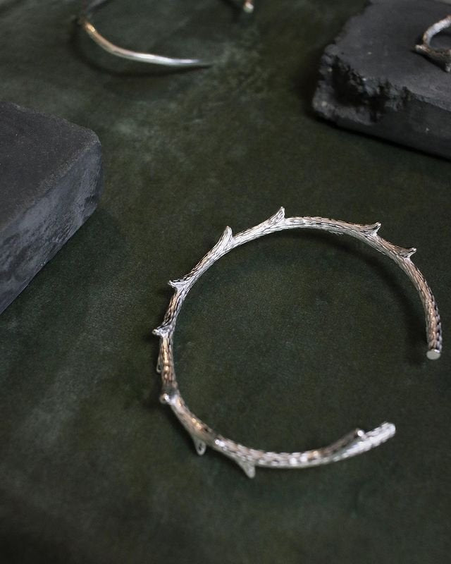 Brazalete de Plata 950 - Espinas de Jesucristo