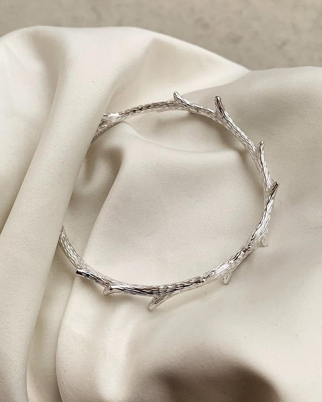 Brazalete de Plata 950 - Espinas de Jesucristo