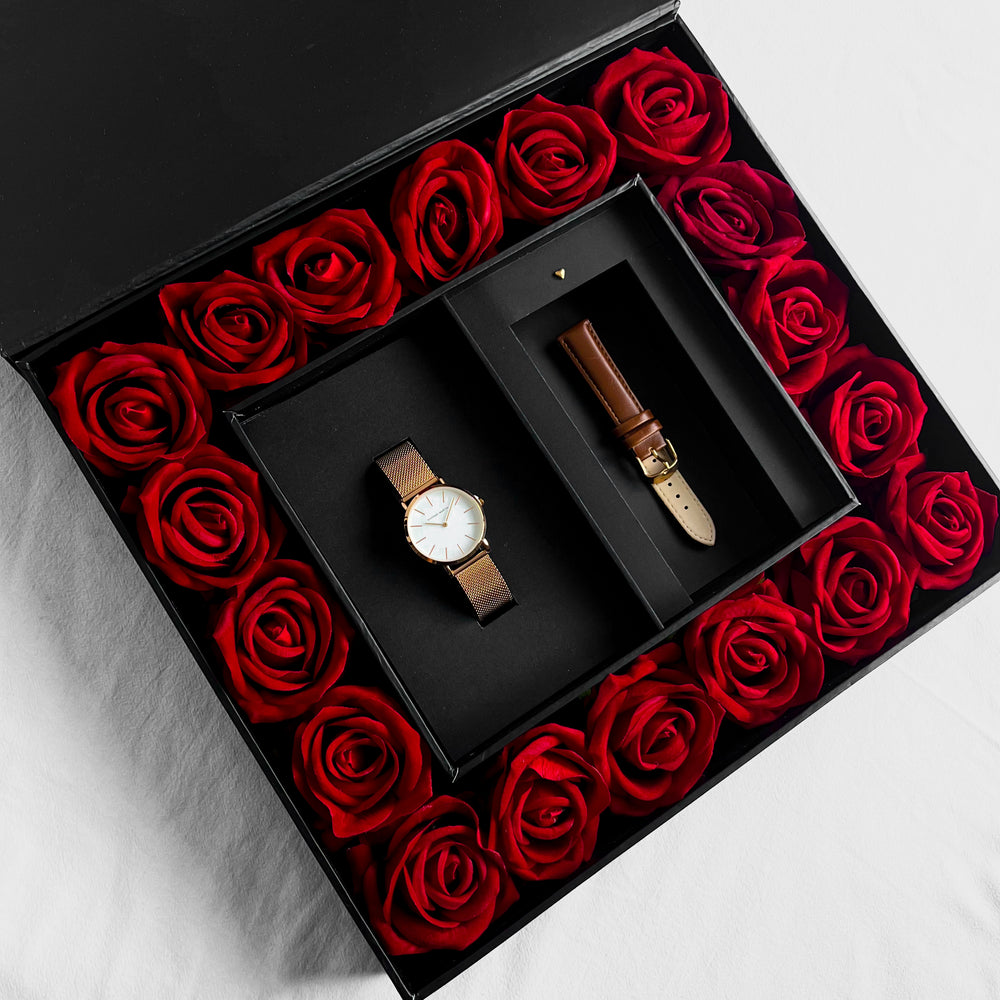 Box de Rosas Melrose - San Valentín - JHERR JEWELRY