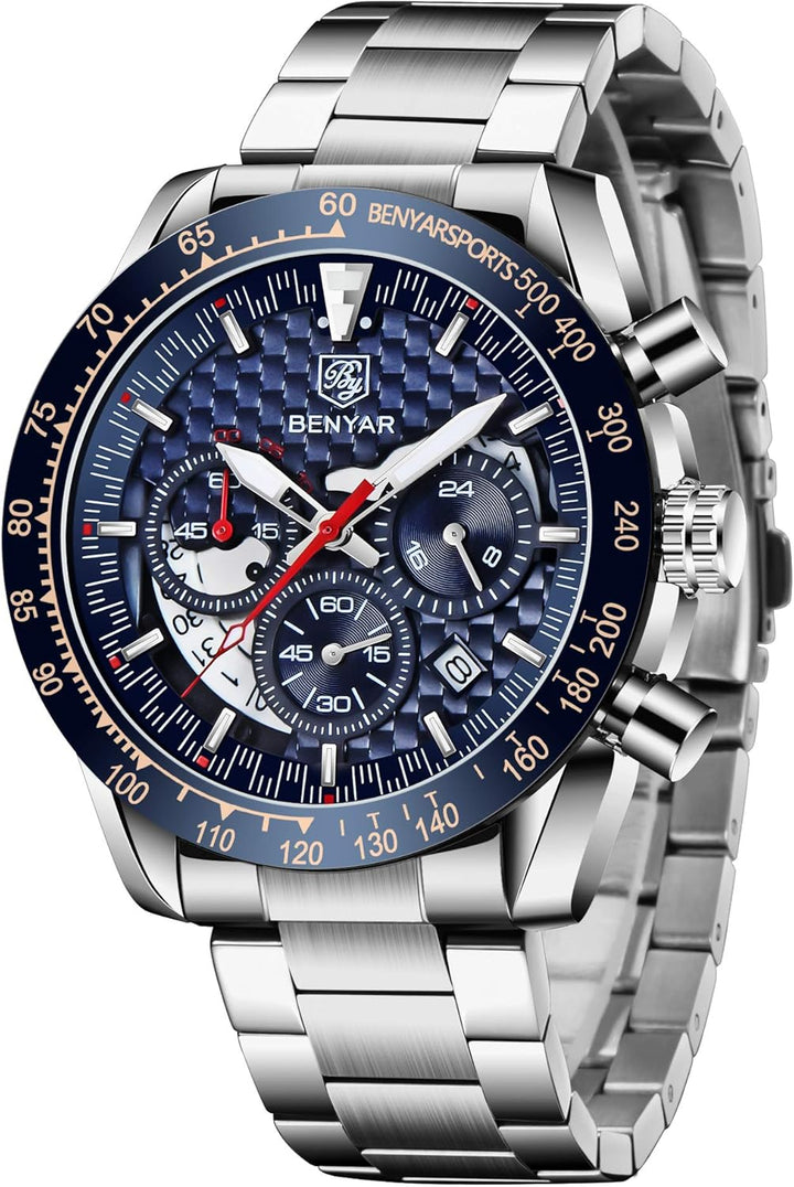 Reloj Benyar Hombre Cuarzo Business Casual - 5175 - JHERR JEWELRY