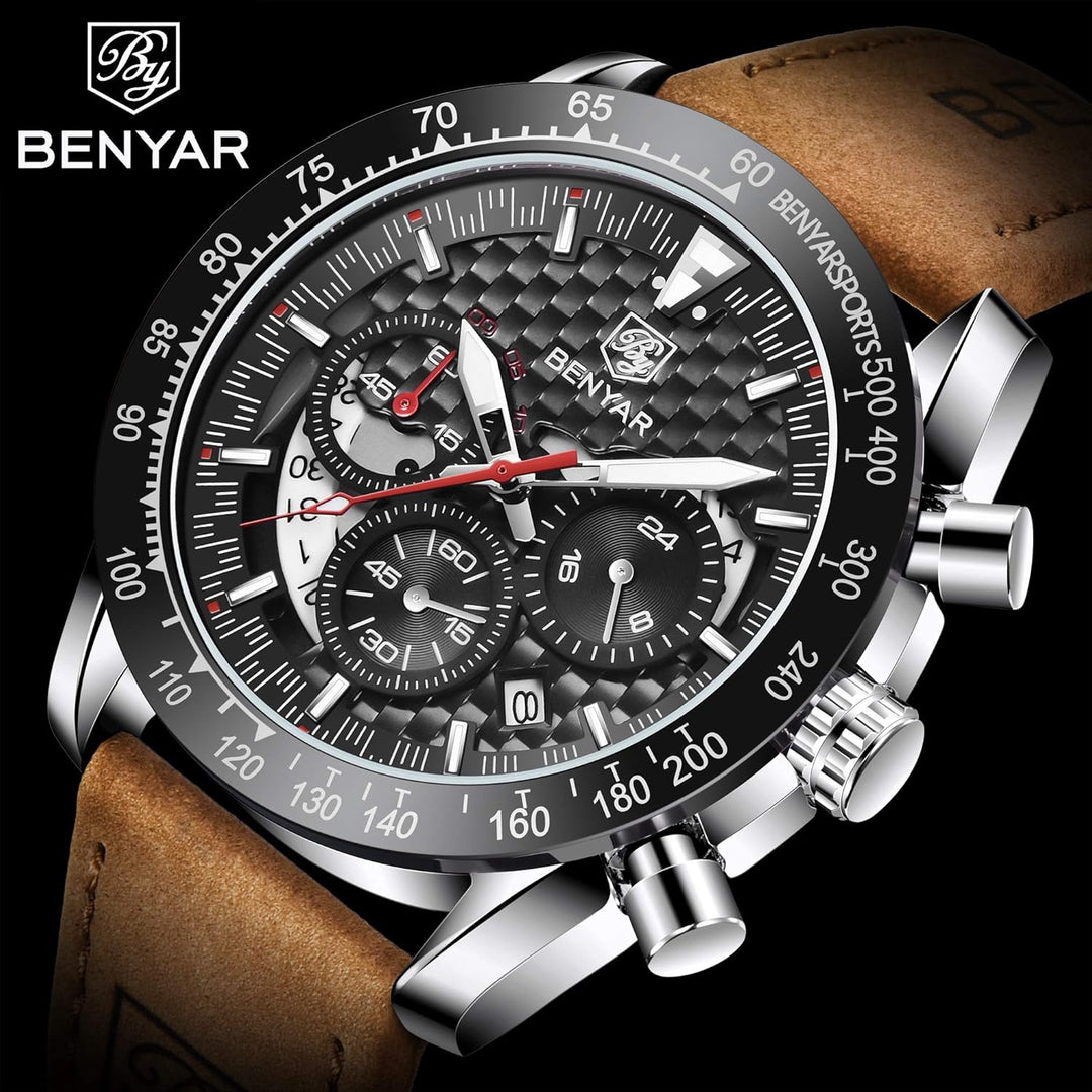 Reloj Benyar Hombre Cuarzo Business Casual - 5175 - JHERR JEWELRY