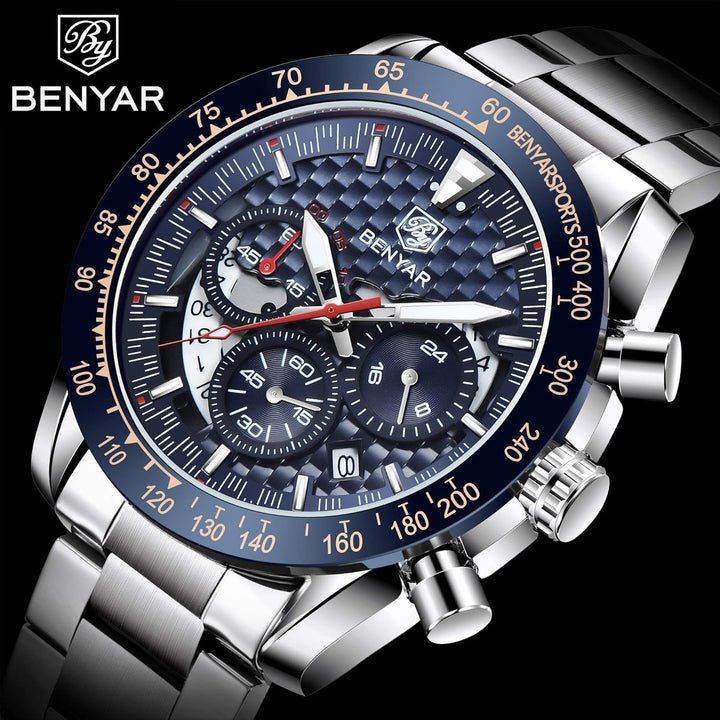 Reloj Benyar Hombre Cuarzo Business Casual - 5175 - JHERR JEWELRY