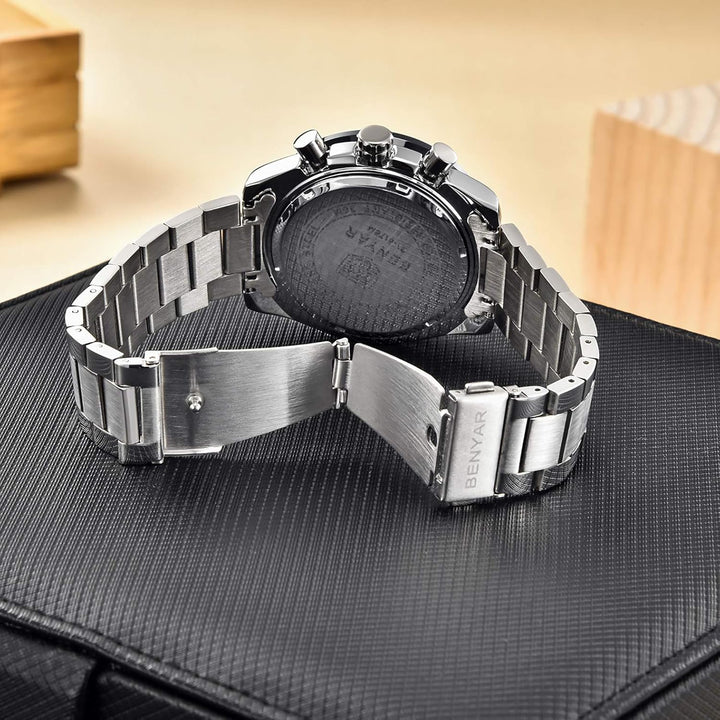 Reloj Benyar Hombre Cuarzo Business Casual - 5175 - JHERR JEWELRY