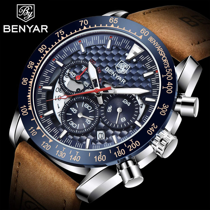 Reloj Benyar Hombre Cuarzo Business Casual - 5175 - JHERR JEWELRY