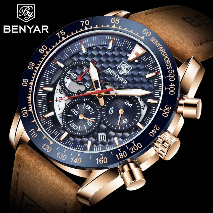 Reloj Benyar Hombre Cuarzo Business Casual - 5175 - JHERR JEWELRY