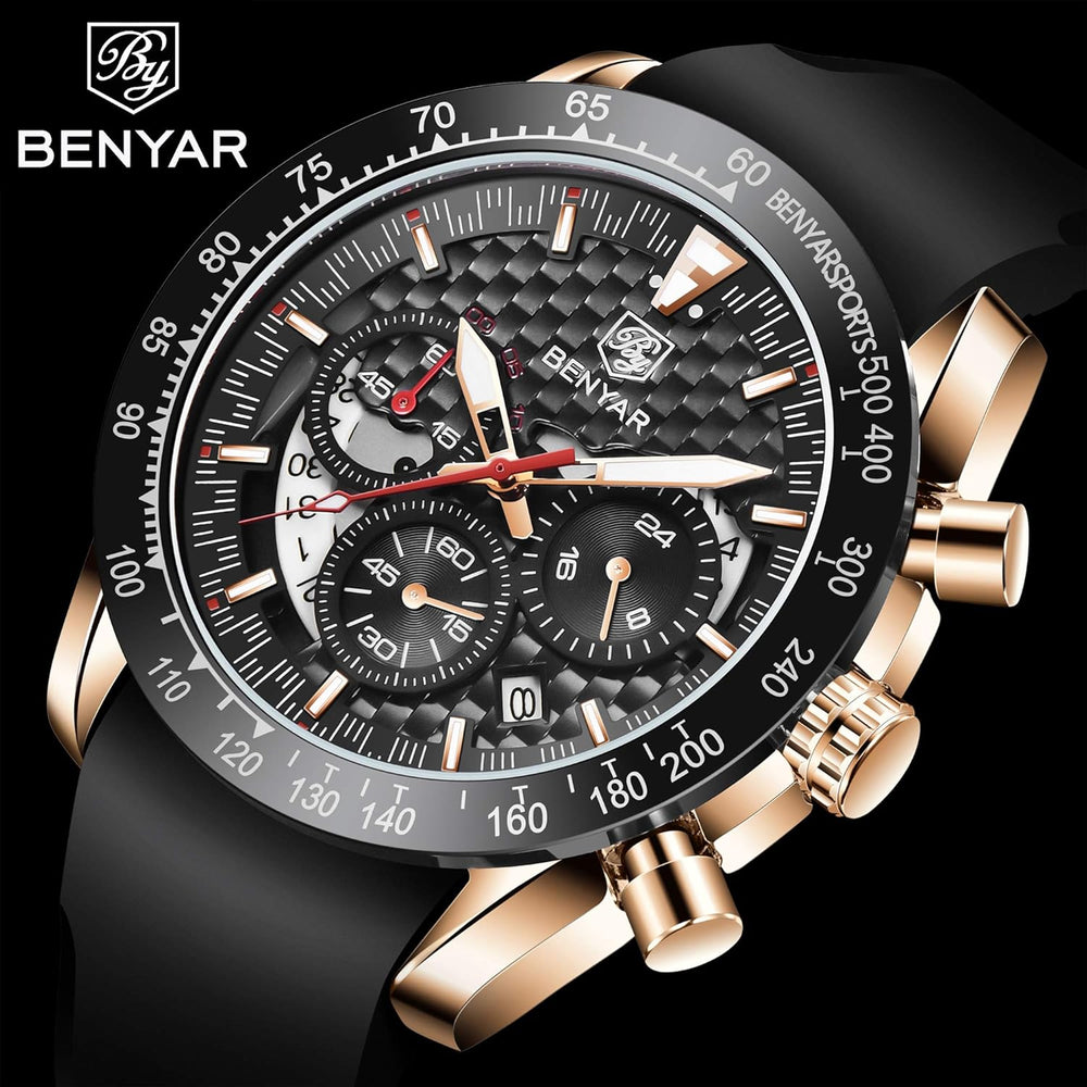 Reloj Benyar Hombre Cuarzo Business Casual - 5175 - JHERR JEWELRY