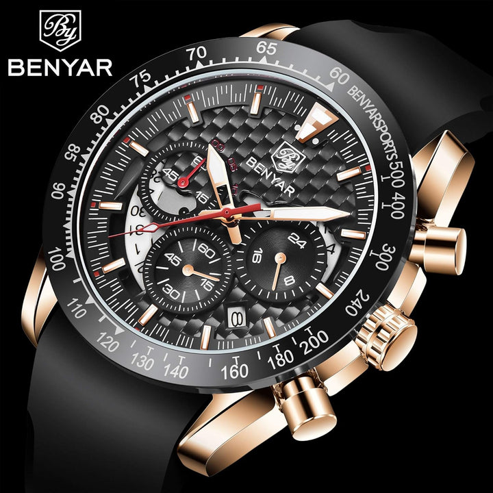 Reloj Benyar Hombre Cuarzo Business Casual - 5175 - JHERR JEWELRY