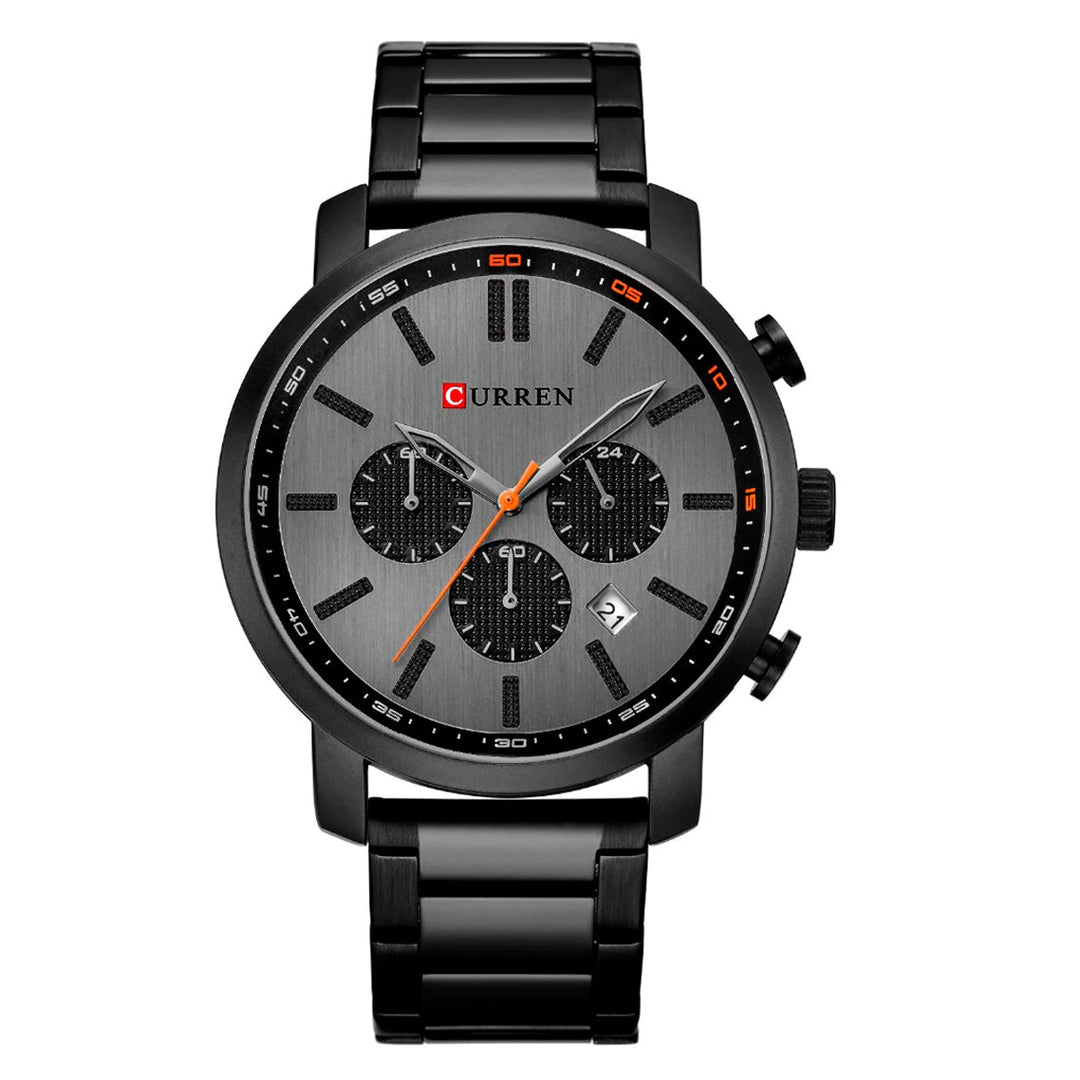 RELOJ CURREN Mate Negro JHERR JEWELRY