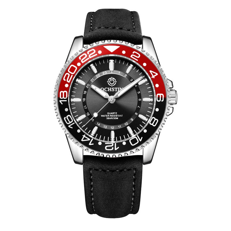 RELOJ OCHSTIN NEGRO Y ROJO | OCH-22 - JHERR JEWELRY