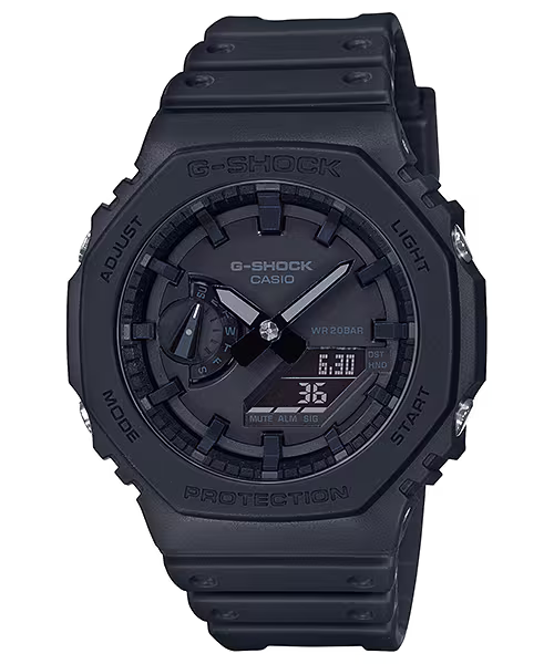 Reloj Casio G-Shock GA-2100-1A1 Negro Original en Perú