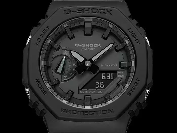 Reloj Casio G-Shock GA-2100-1A1 Negro Original en Perú