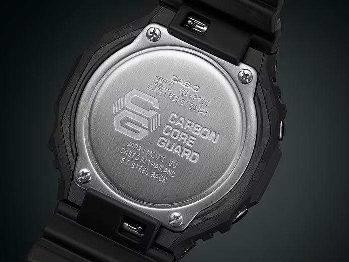 Reloj Casio G-Shock GA-2100-1A1 Negro Original en Perú