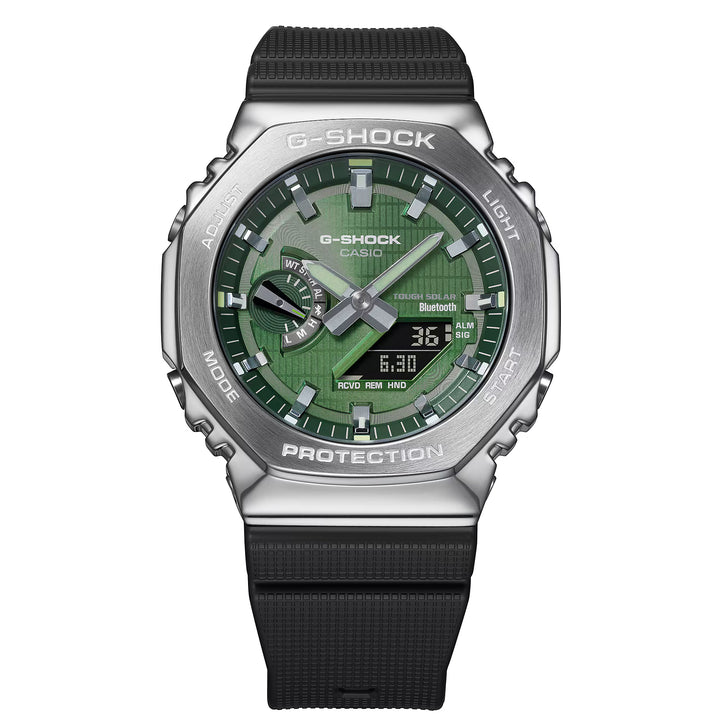 Casio G-Shock Original GBM-2100A-1A2 Carbon Core Guard con Bluetooth y Energía Solar - Resistencia Extrema 200 Metros