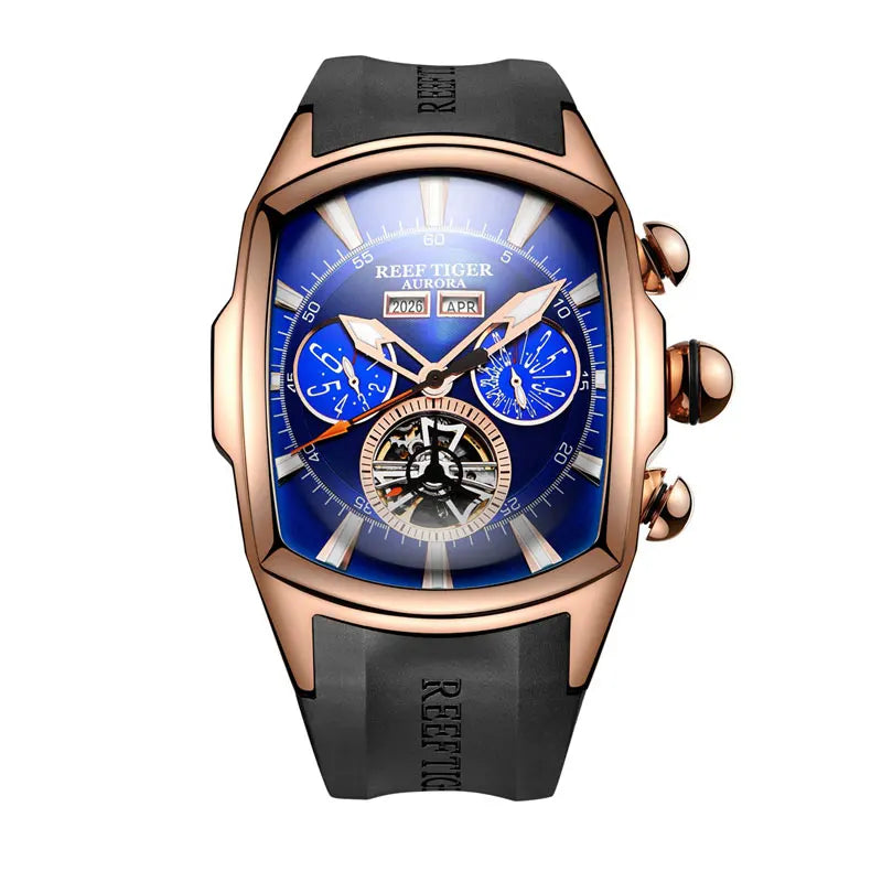 Sapphire Wave Luxury Tourbillon Flagship Timepiece - JHERR JEWELRY