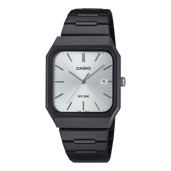 Reloj Casio Original MTP-B185G-9AV Dorado - Diseño Vintage Cuadrado Premium