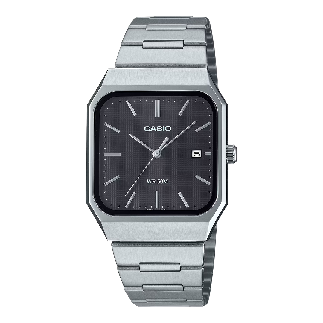 Reloj Casio MTP-B185D-2A2 Original - Ice Blue en Acero Inoxidable para Hombre