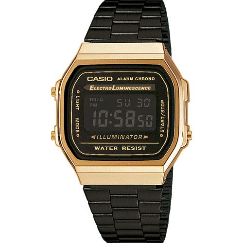 RELOJ CASIO GOLD BLACK | JHERR JEWELRY