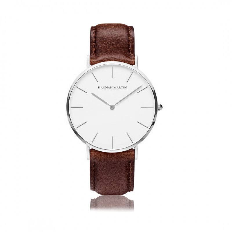 Reloj Hannah Martin Bristol Silver - JHERR JEWELRY