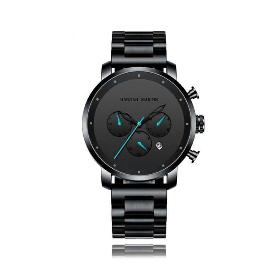 Reloj Hannah Martin Negro Nightmare - JHERR JEWELRY