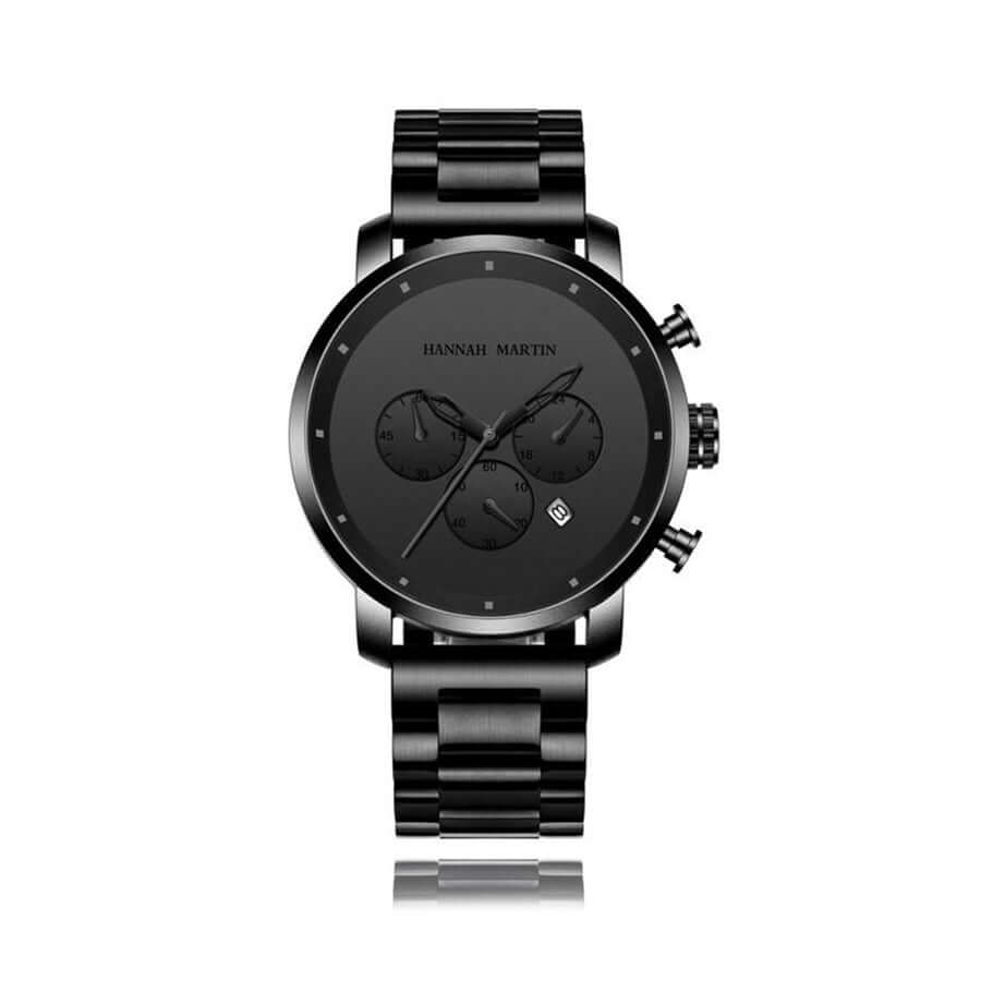 Reloj Hannah Martin Negro Nightmare - JHERR JEWELRY