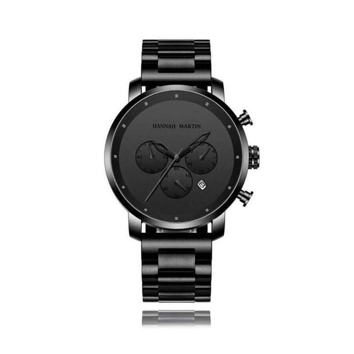 Reloj Hannah Martin Negro Nightmare - JHERR JEWELRY