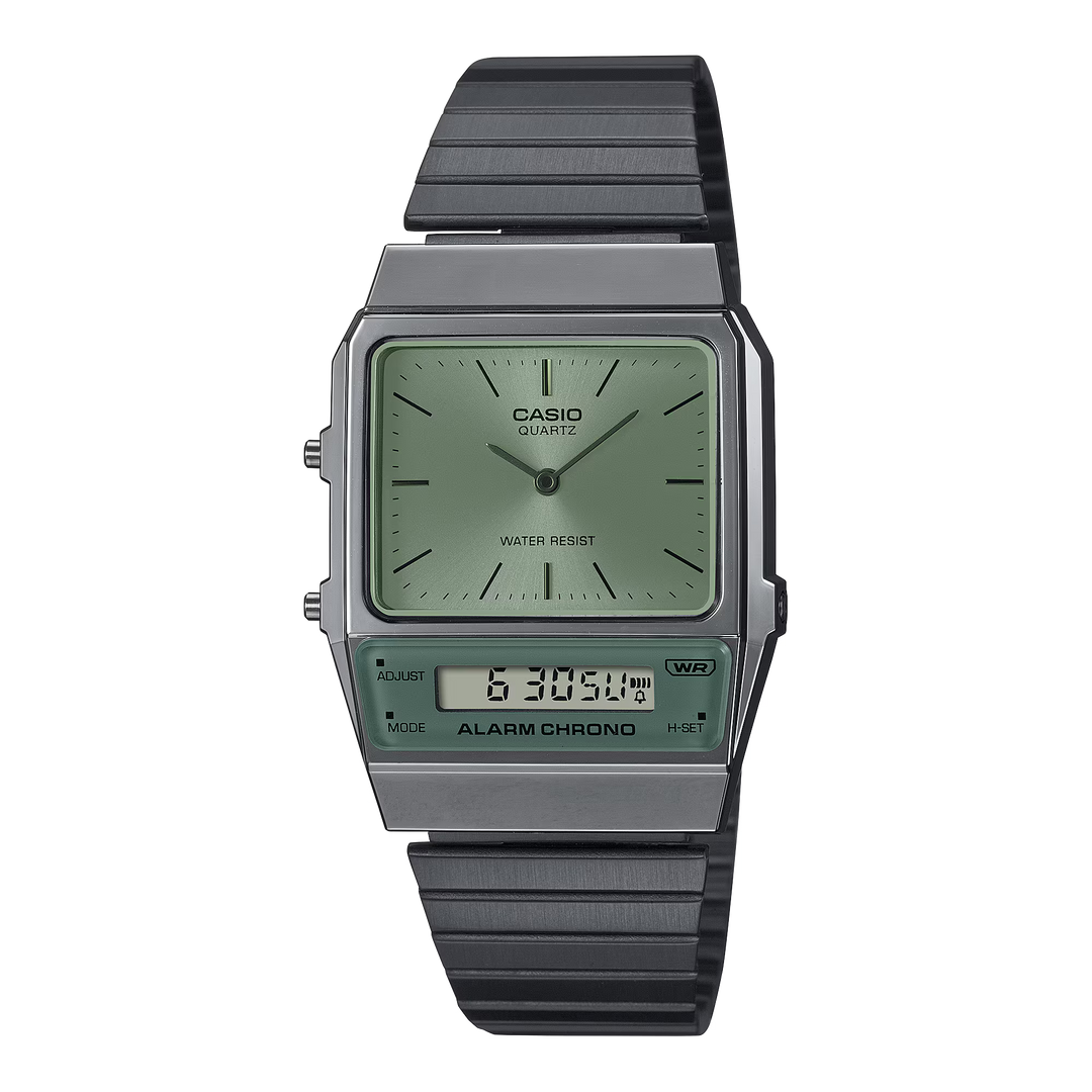 Reloj Casio Vintage AQ-800ECGG-3A Original - Vintage Minimalista 35mm - Casio en Perú | Jherr Jewelry