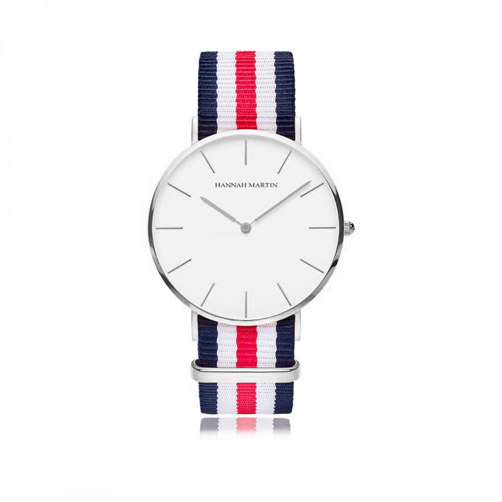 Reloj Hannah Martin Cambridge Silver - JHERR JEWELRY