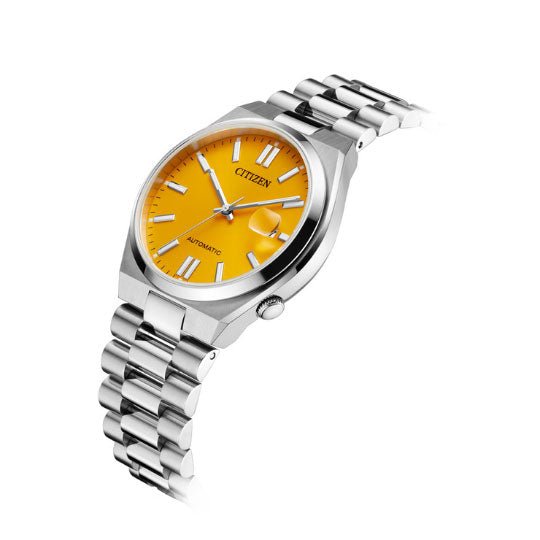 Citizen NJ0150 - 81Z Automático - Reloj Esfera Naranja Cristal Zafiro elegante en Perú