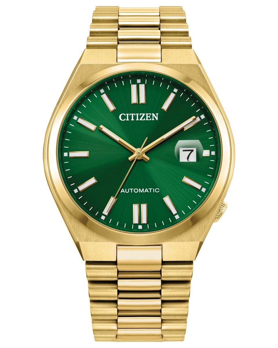 Citizen Tsuyosa Original NJ0152-51X Automático - Esfera Verde Esmeralda con Cristal Zafiro - Citizen en Perú | Jherr Jewelry