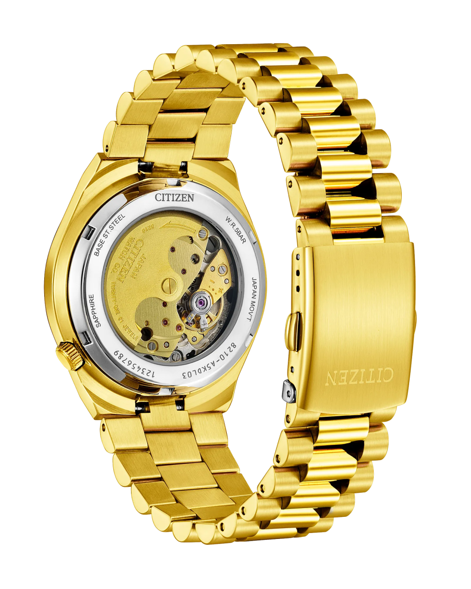 Citizen Tsuyosa NJ0152 - 51X Automático - Esfera Verde Esmeralda con Cristal Zafiro elegante en Perú