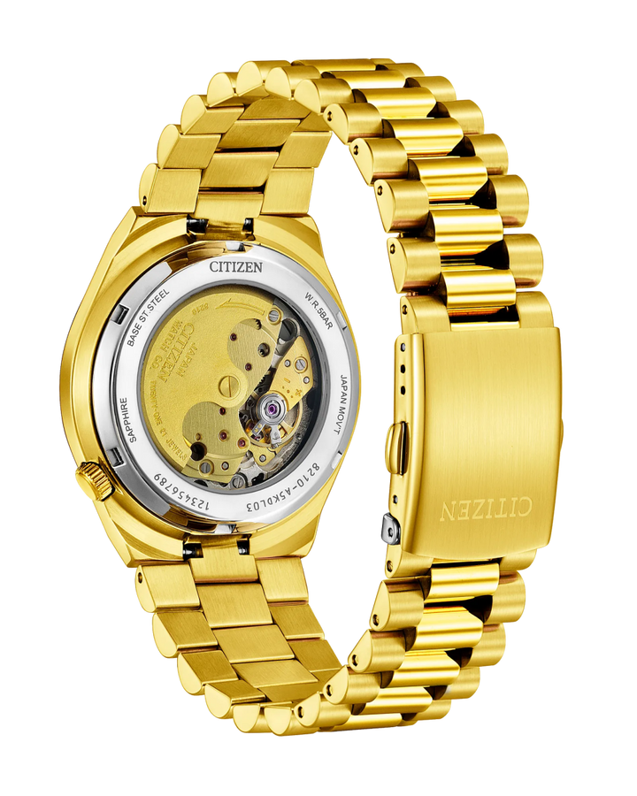 Citizen Tsuyosa NJ0152 - 51X Automático - Esfera Verde Esmeralda con Cristal Zafiro elegante en Perú