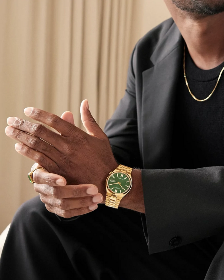 Citizen Tsuyosa NJ0152 - 51X Automático - Esfera Verde Esmeralda con Cristal Zafiro elegante en Perú