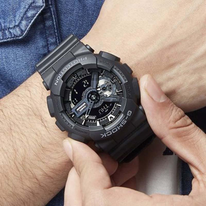 RELOJ G-SHOCK GA-110-1B KING - ORIGINAL - G-Shock en Perú | Jherr Jewelry