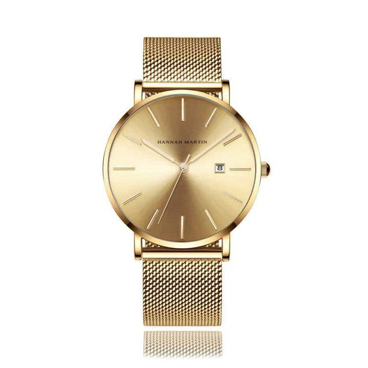 Relojes de Pareja Hannah Martin Dorado Gala - JHERR JEWELRY