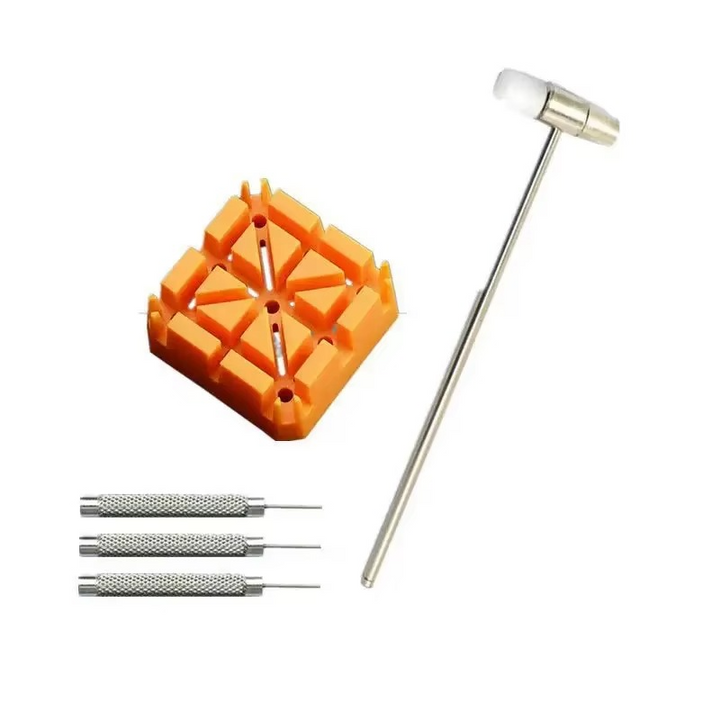 Kit de Herramientas Profesional para Reparación y Mantenimiento de Relojes - Set Completo con Estuche