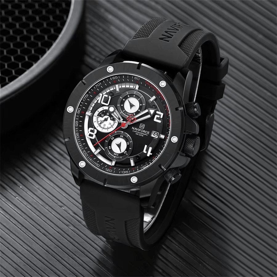 Reloj Naviforce Deportivo Verde para Hombre – Estilo y Resistencia 40mm - Naviforce en Perú | Jherr Jewelry