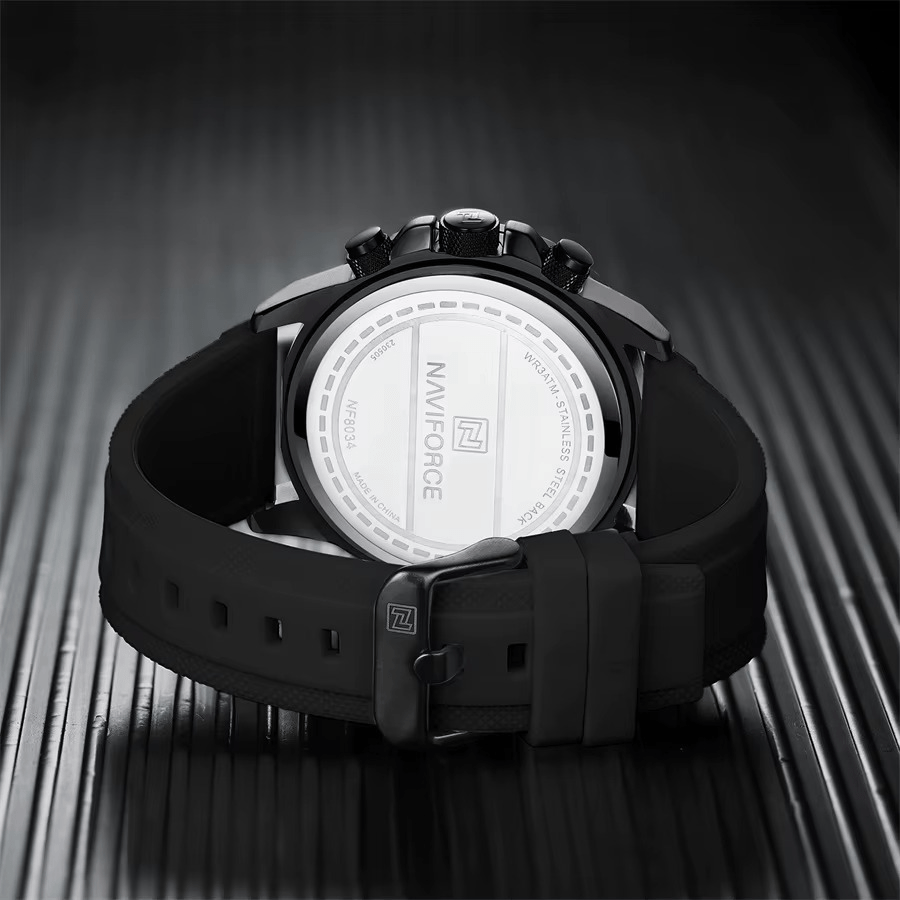 Reloj Naviforce Deportivo Verde para Hombre – Estilo y Resistencia 40mm - Naviforce en Perú | Jherr Jewelry