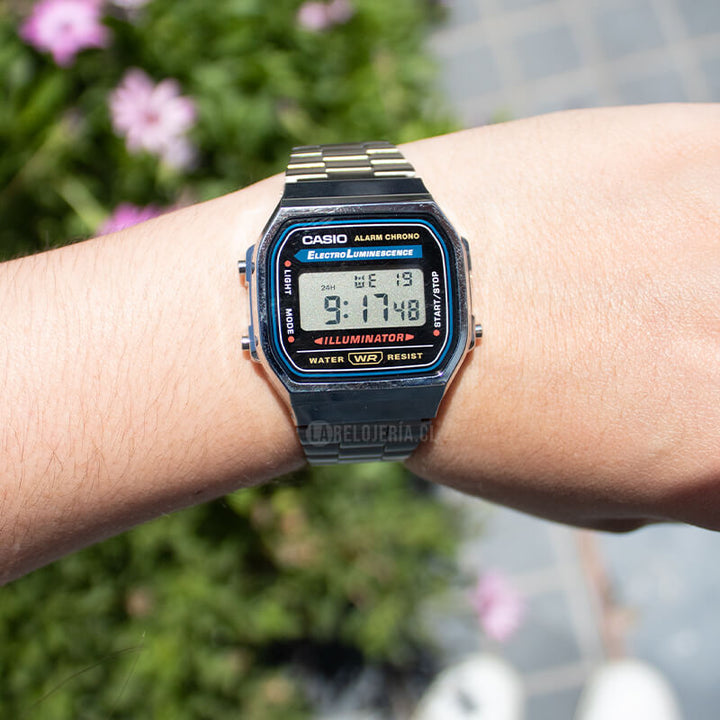 Reloj Casio A-168WA-1 Digital Unisex Original