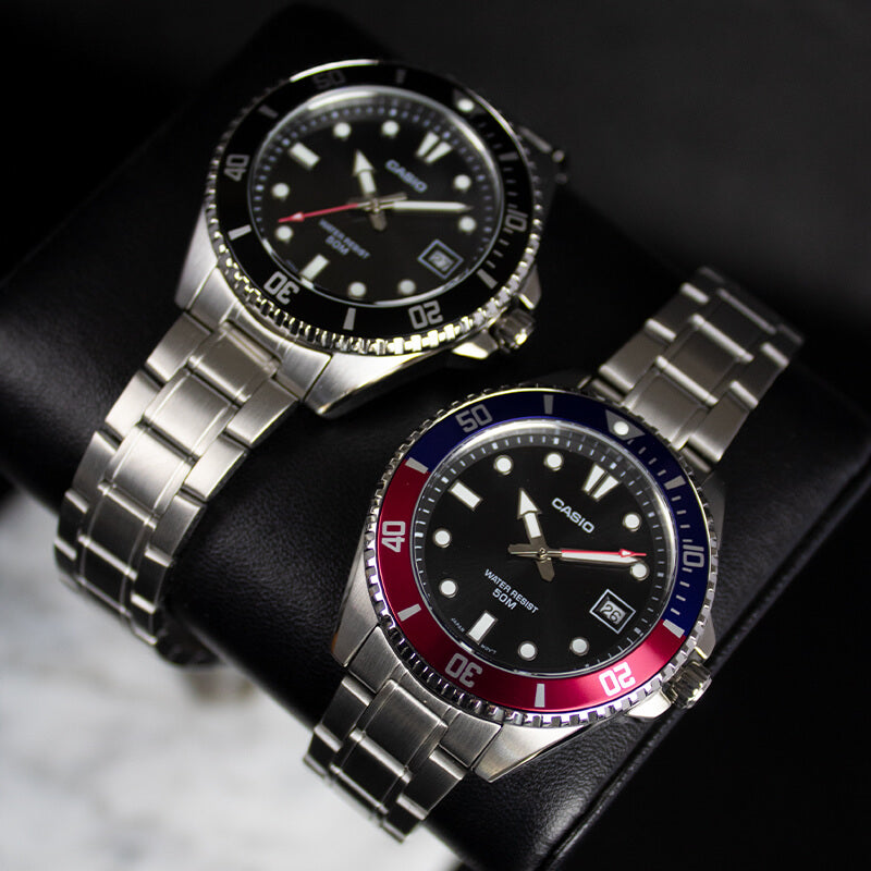 Reloj Casio MDV-10D-1A3V Análogo Unisex Original