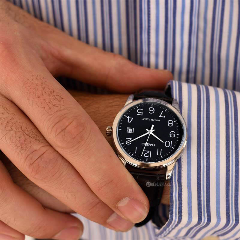 Reloj Casio MTP-V002L-1B Análogo Hombre Original