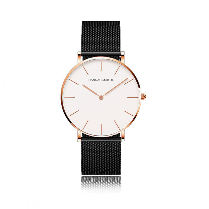 Reloj Hannah Martin Petite White - JHERR JEWELRY